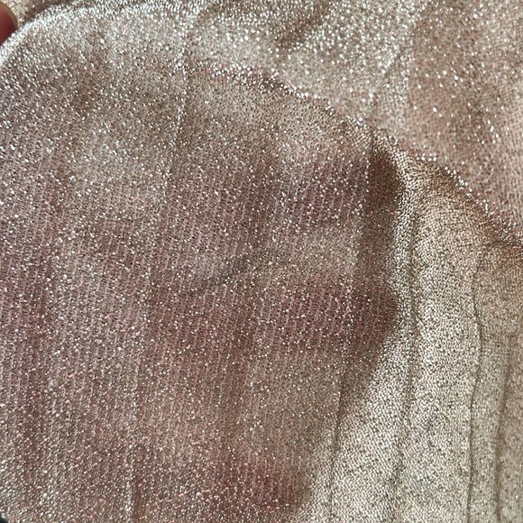 Maxi SHEIN Long Sleeve Women’s Dress Pleated Blush Pink Size 3XL #652 - Picture 15 of 16